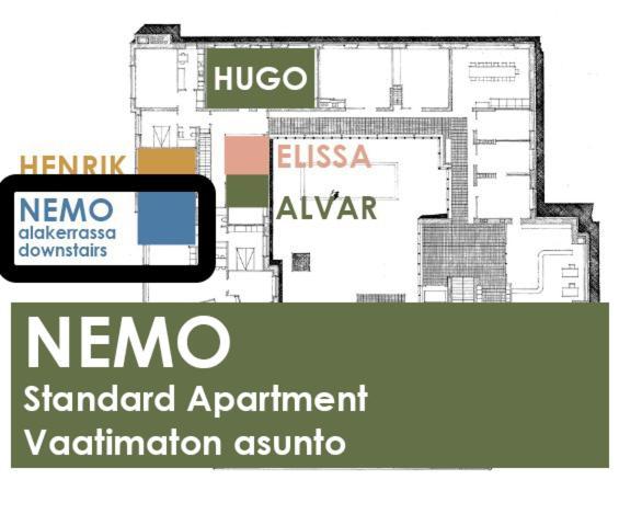 Saeynaetsalo Town Hall Saynatsalo Habitación foto